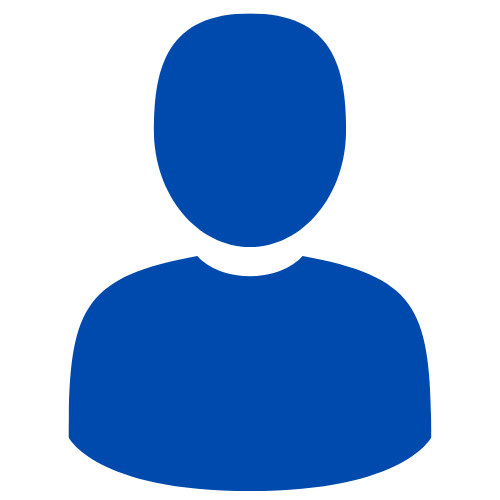 icon user blue